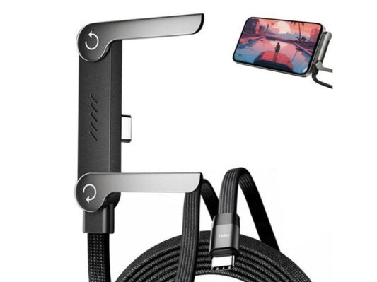 240W Fast Charging Cable With Stand For Gaming Office Travel