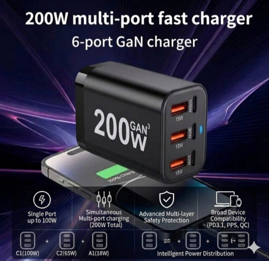 200W Fast Charger