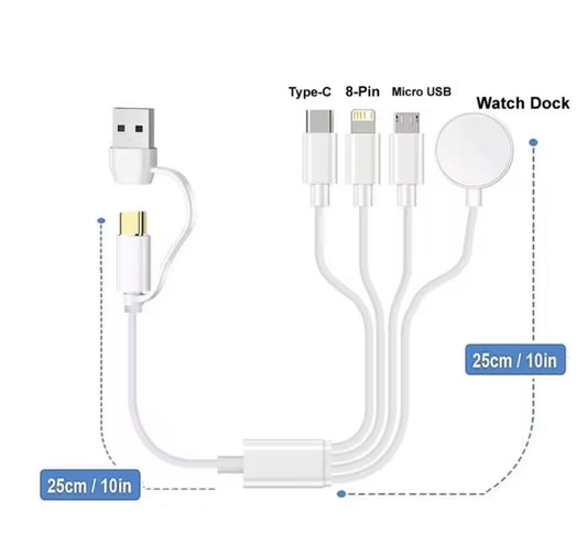 4 in 1 Multi charging cable