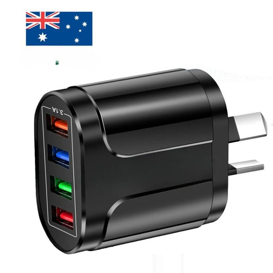 Universal USB Fast Charger Mobile Phone 3.1A Multiple 4 Ports USB Travel Adapter