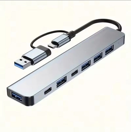 7 in 1 USB C Docking Station USB 3.0 Hub Type C Hub Adapter