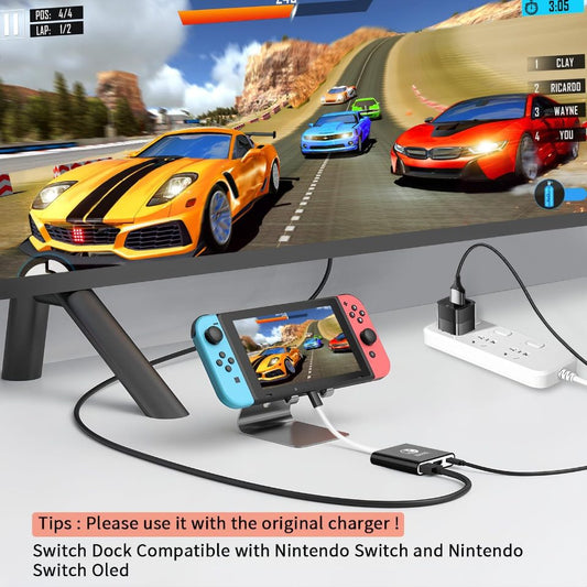 Portable Docking Station For Nintendo Switch TYPE-C Hub with HDMI USB 3.0
