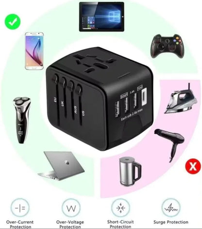 Universal Travel Adapter NZ MARKET CLUB