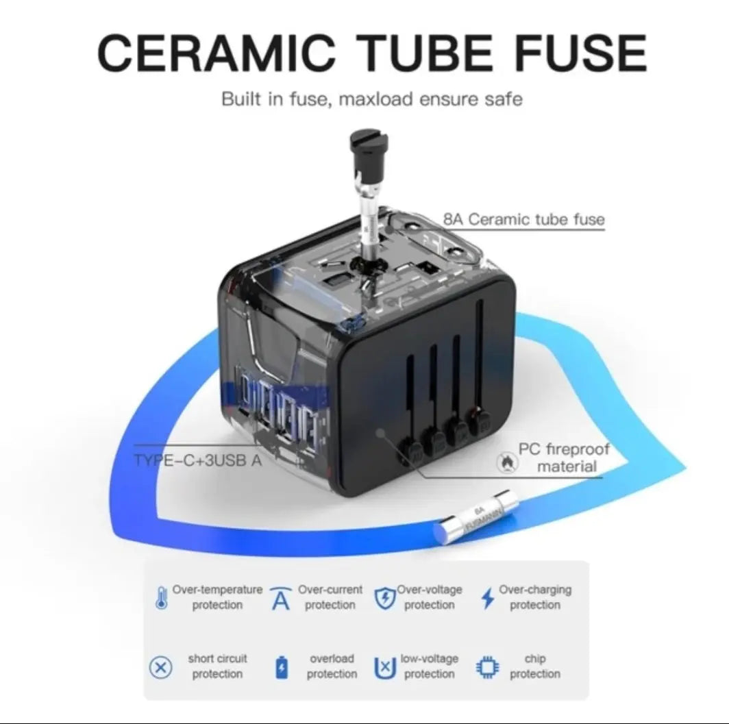 Universal Travel Adapter NZ MARKET CLUB